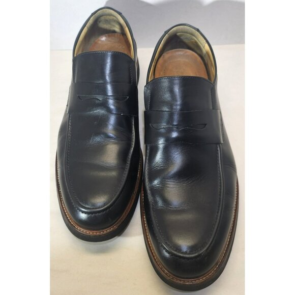 Samuel Hubbard Men\'s Black Leather Ivy Legend Penny Loafer  Slip -On  Shoe Sz13M main image 15